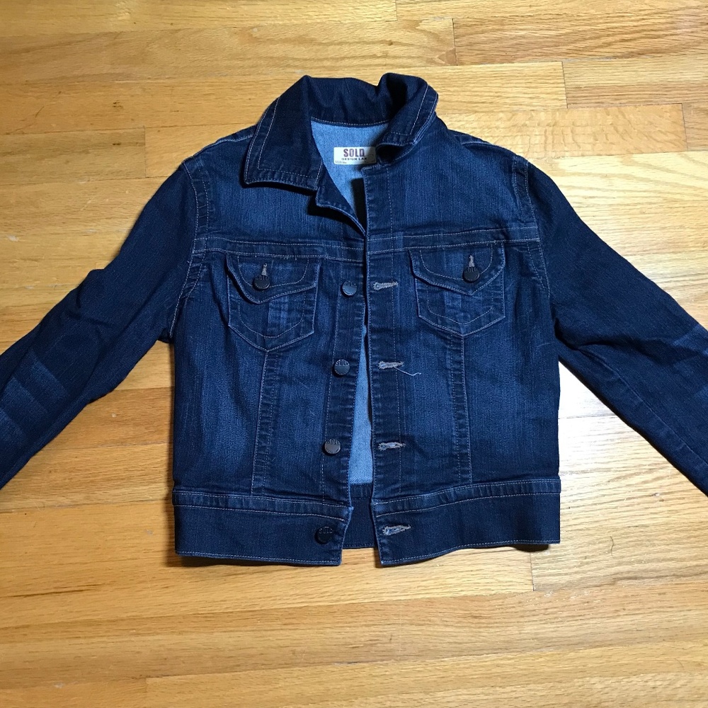 Cropped Jean Jacket